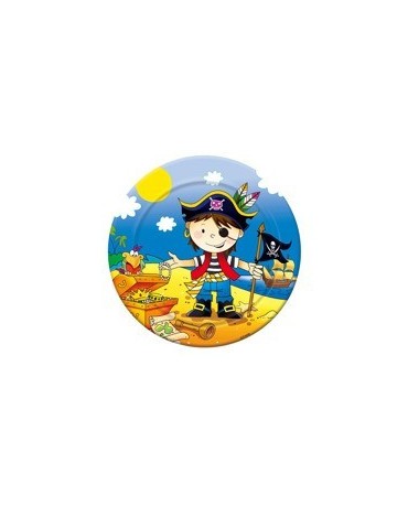 Tanieriky Malí piráti 2  18 cm - 6 ks/P224