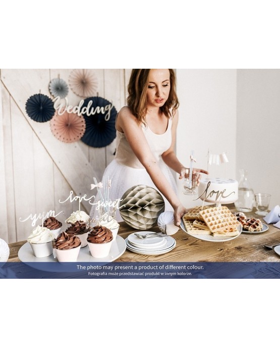 Banner Wedding-zlatý 45cm