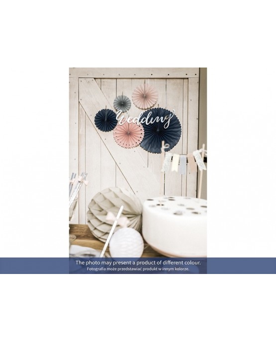 Banner Wedding-zlatý 45cm