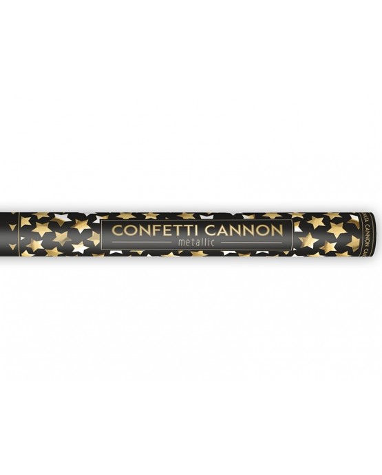 Konfety - zlaté hviezdy 60cm