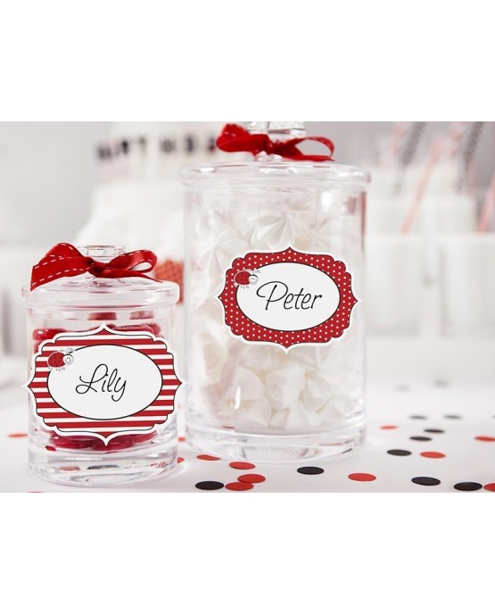 Nálepky Lienka 9x7cm  6ks