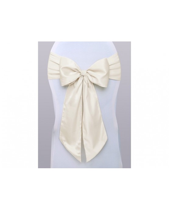 Šerpa na stoličku -krémová 10ks