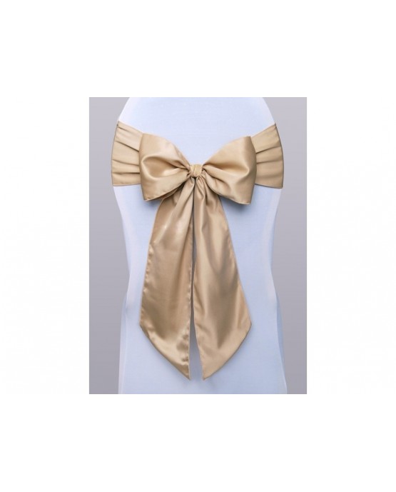 Šerpa na stoličku -zlatá 10ks