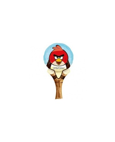 Fóliový balónik Angry Birds- červený 31cm 1ks