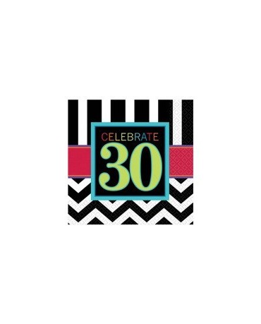 Servítky Celebrate 30    33cm 16ks/P90