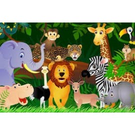 Zvieratká v džungli